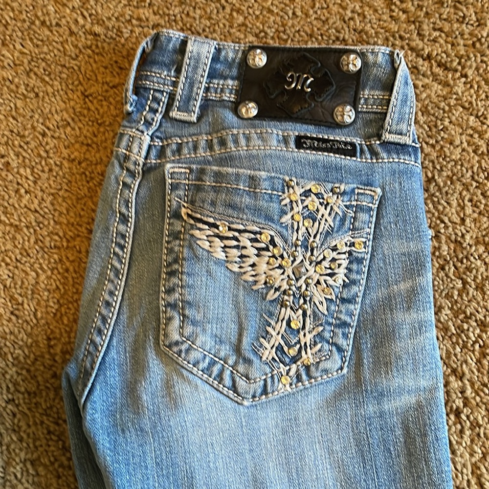 Miss Me Sz 28x34.5 Embellished Boot Cut Jeans